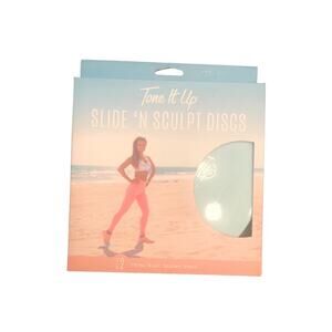NWT Tone It Up Slide ‘n Sculpt Discs Exercise Discs Set NIB New in Box